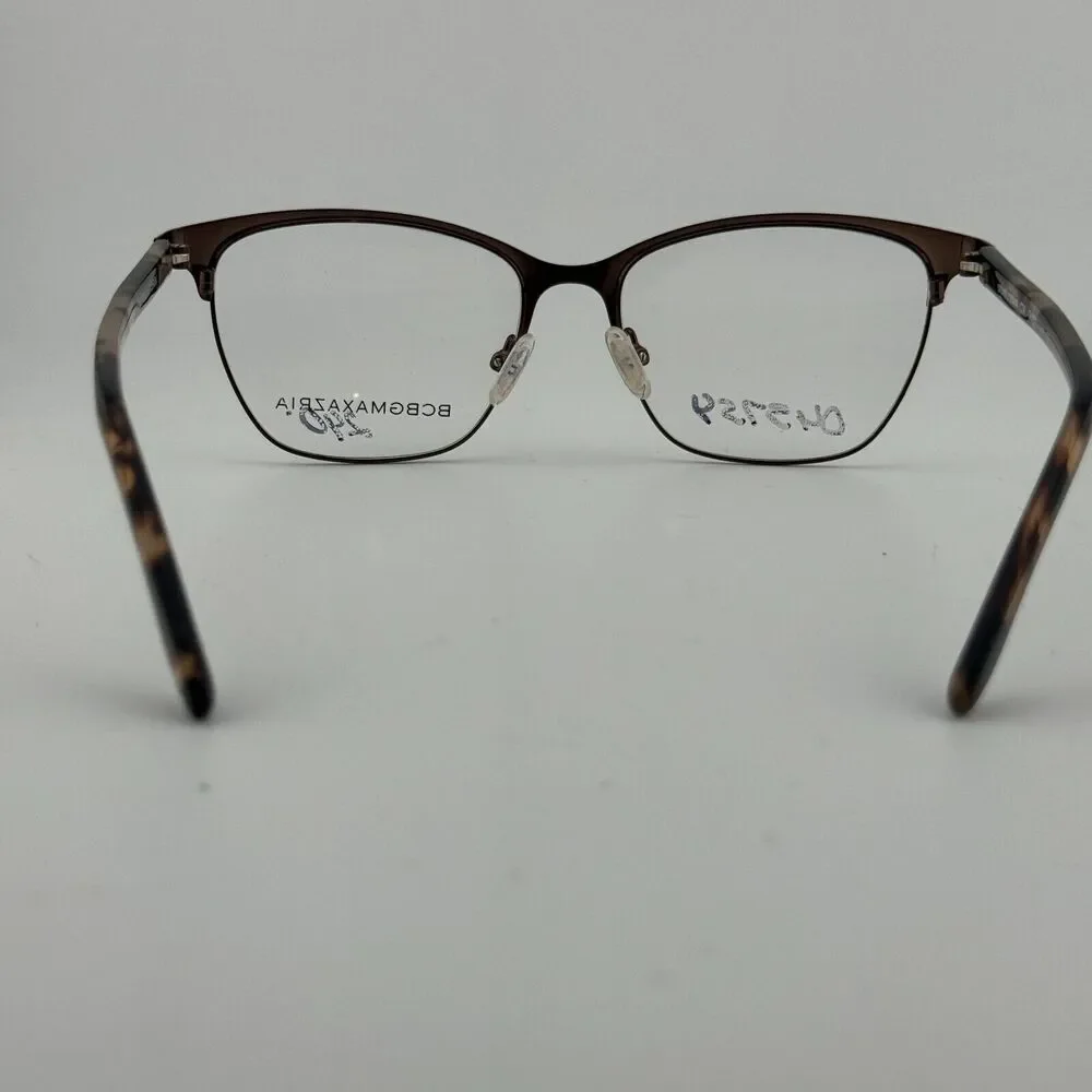 BCBGMAXAZRIA Quinn Brown Tortoise‎ 53/16/135 Eyeglasses Frames H13448